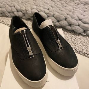 Vince Warren zip-up platform sneakers